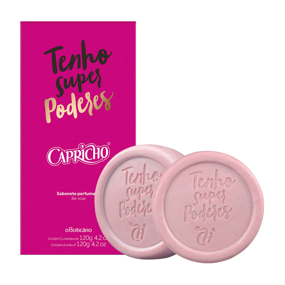 Sabonete Perfumados em Barra Capricho, 2x120g