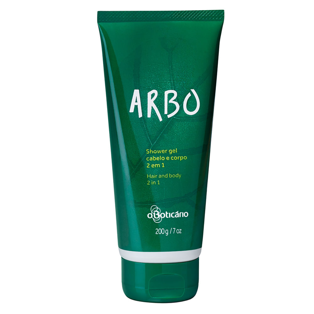 Shower Gel Cabelo e CorPó Arbo, 200g