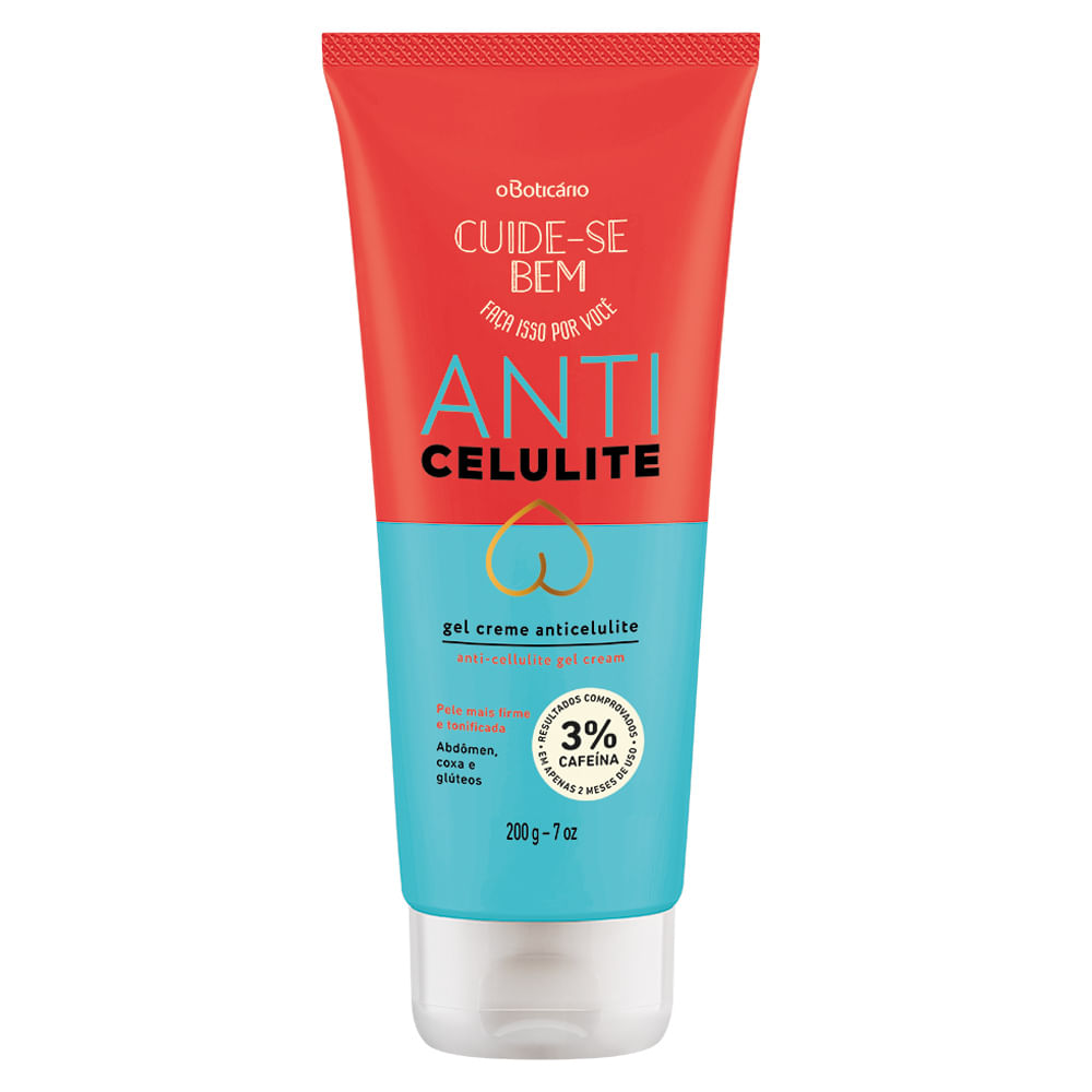 Gel de Massagem Creme Anticelulite Cuide-se Bem, 200ml