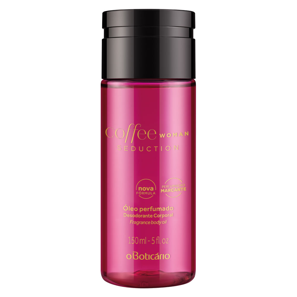 Óleo Perfumado Desodorante Corporal Coffee Woman Seduction, 150ml