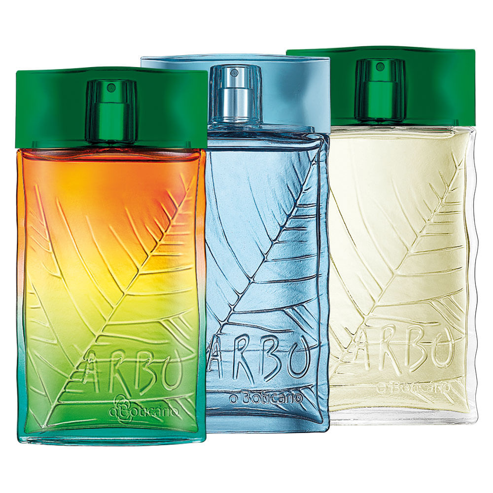 Combo Fã de Arbo: Arbo Des. Colônia + Liberté Des. Colônia + Ocean Des. Colônia