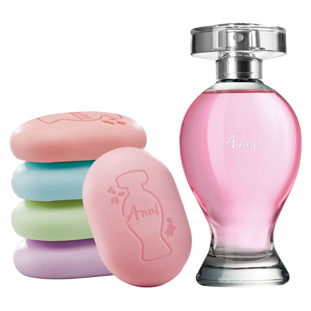 Combo Boticollection: Anni Des. Colônia + 5 Sabonetes Sortidos