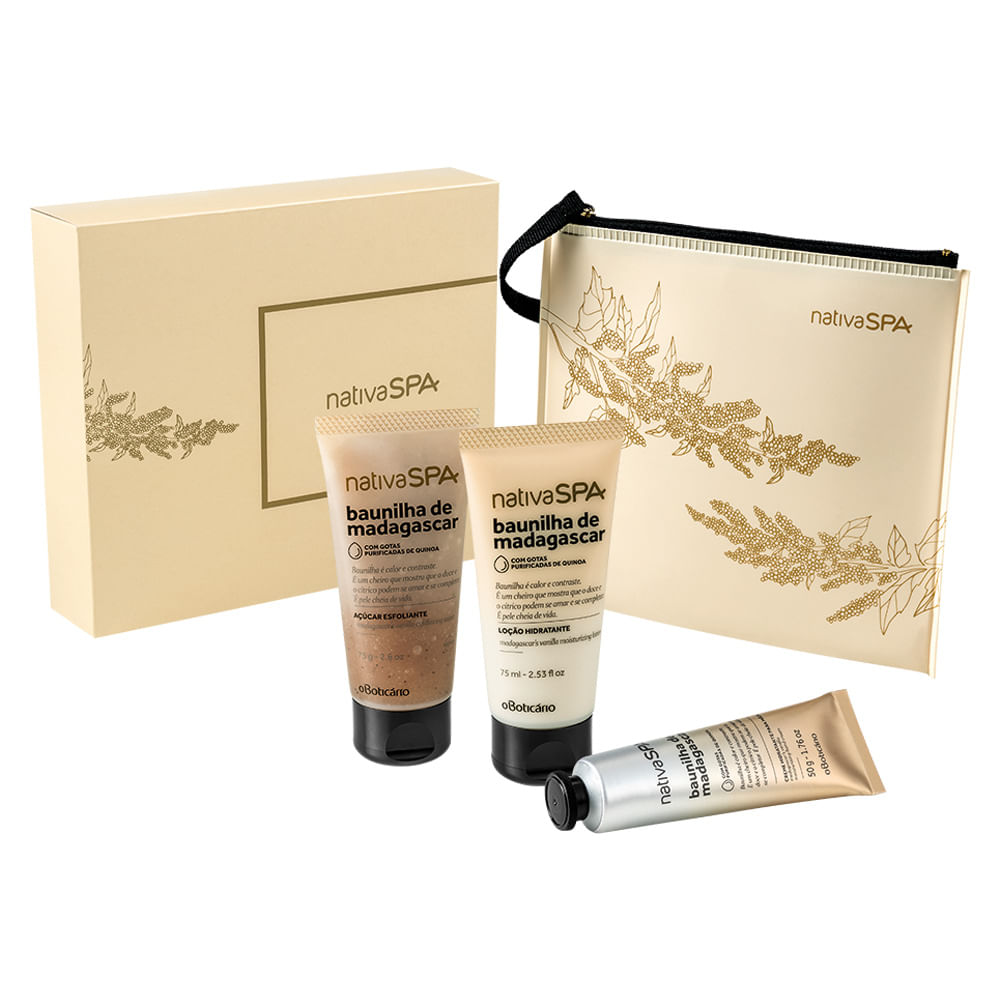 Estojo Nativa SPA Baunilha de Madagascar
