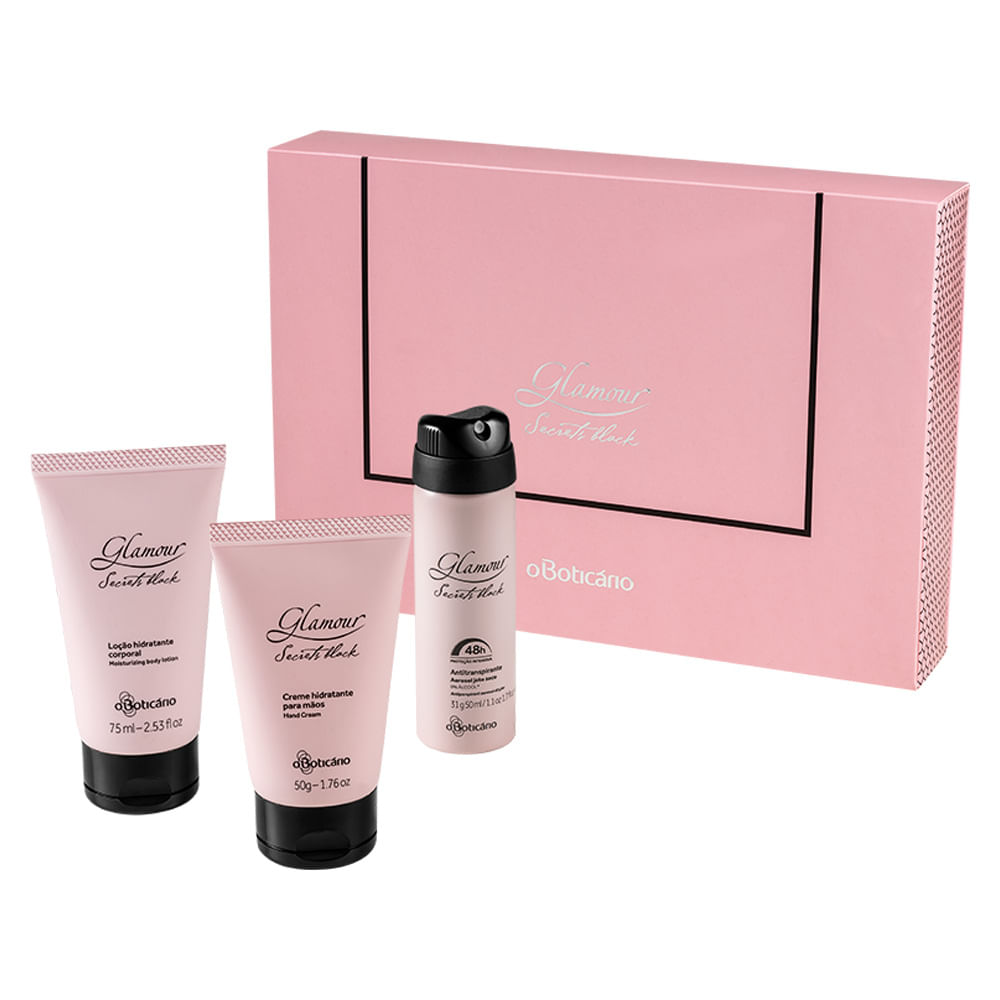Estojo Glamour Secrets Black