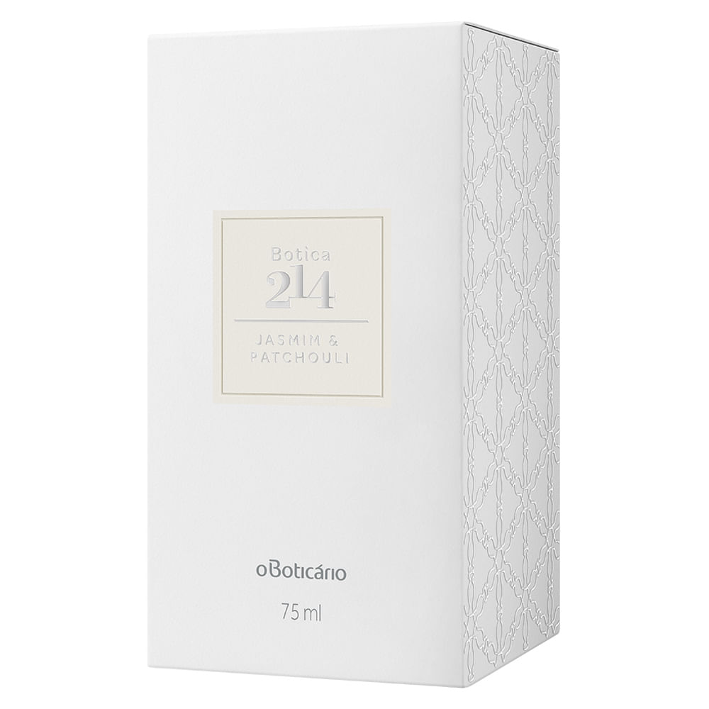 Botica 214 Jasmim & Patchouli Eau de Parfum, 75ml