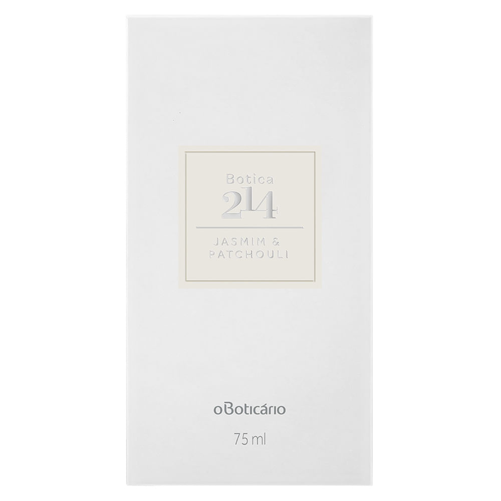 Botica 214 Jasmim & Patchouli Eau de Parfum, 75ml