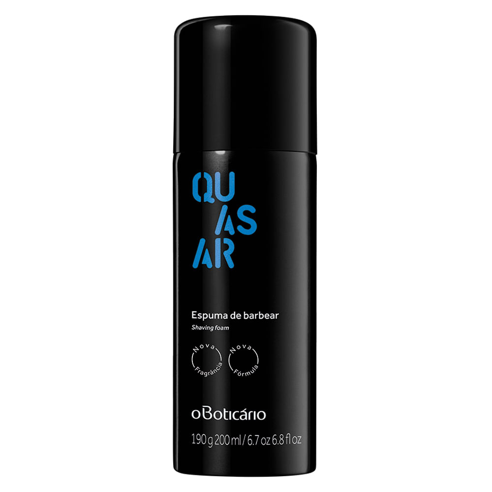 Espuma de Barbear Quasar, 200ml
