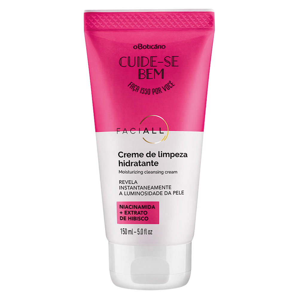 Creme de Limpeza Hidratante - Pele Normal Cuide-se Bem Faciall, 150ml