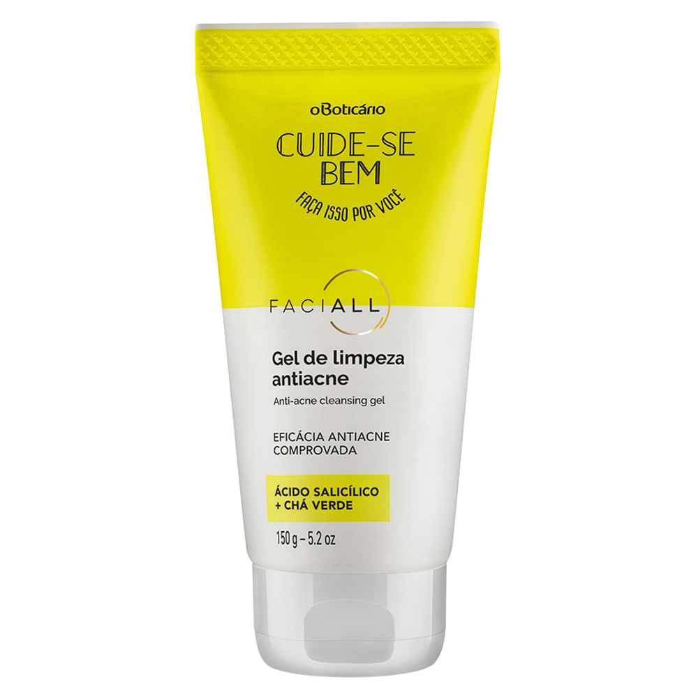 Gel de Limpeza Antiacne Cuide-Se Bem Faciall, 150g