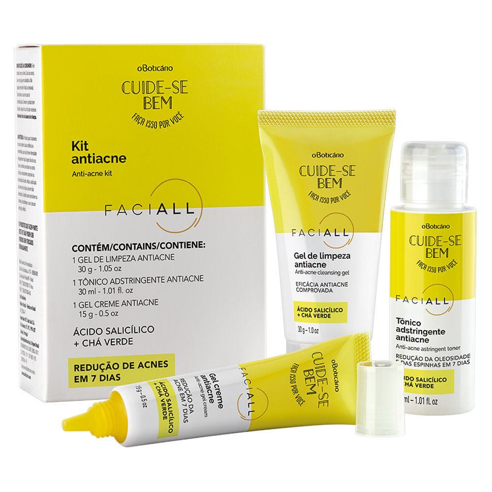 Kit Cuide-Se Bem Faciall Antiacne