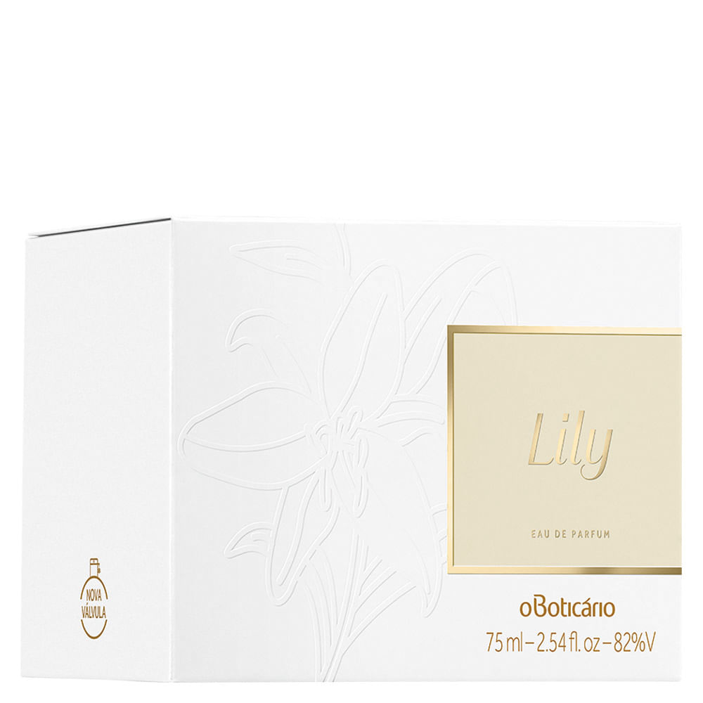 Lily Eau de Parfum Válvula, 75ml