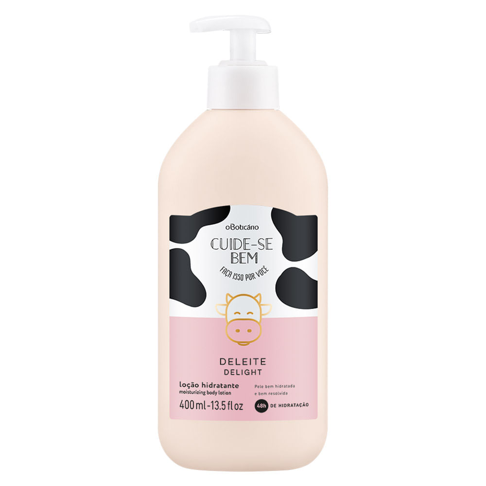 Loção Hidratante Desodorante Corporal Cuide-Se Bem Deleite, 400ml