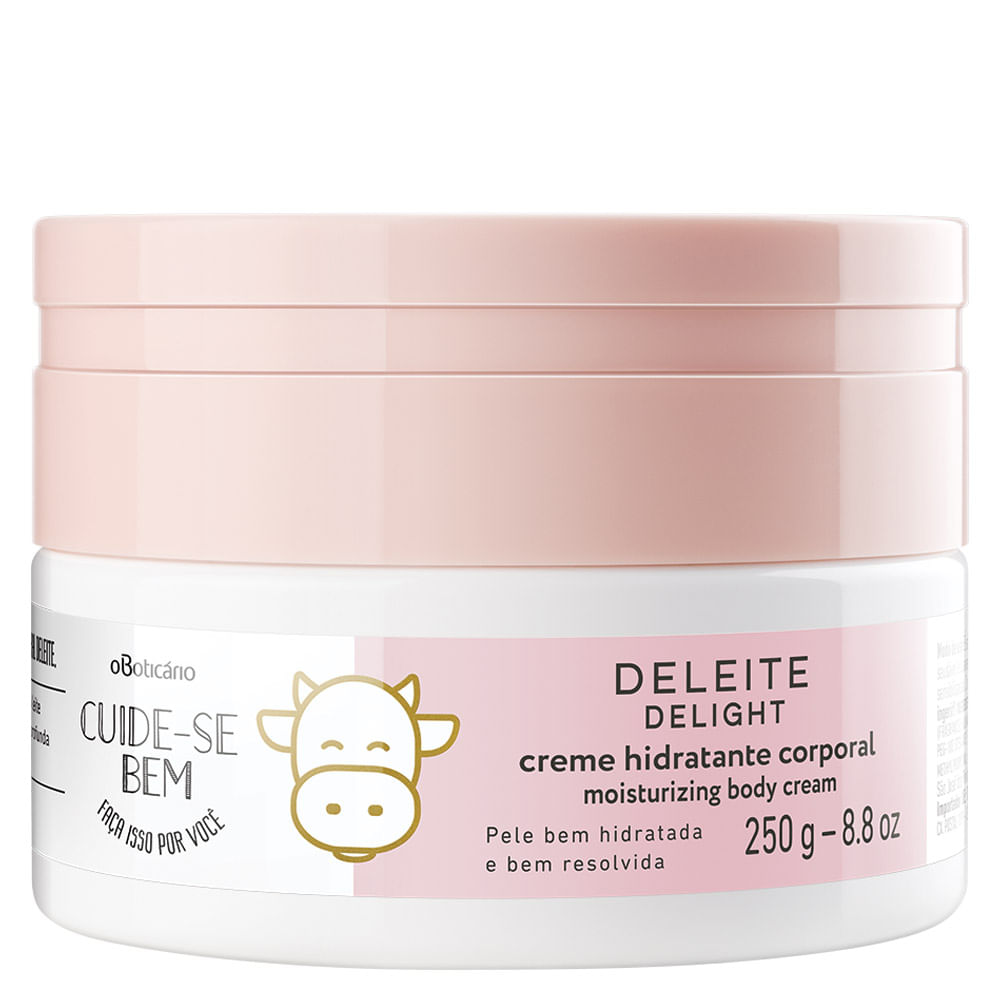 Creme Hidratante Desodorante Corporal Cuide-Se Bem Deleite, 250g