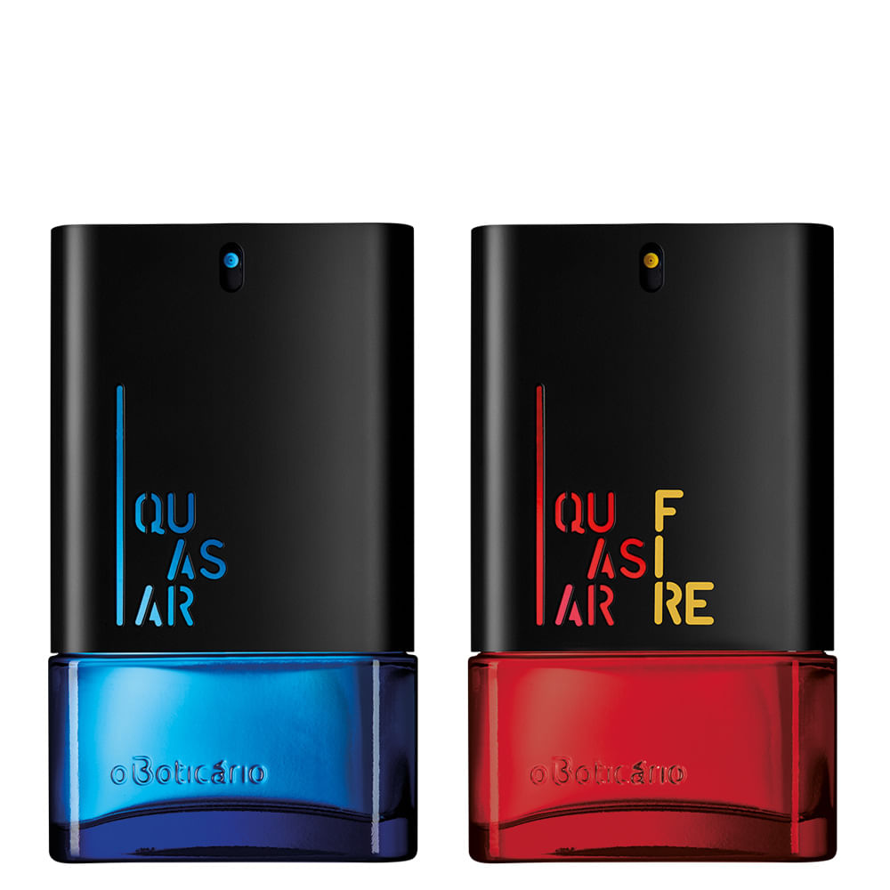 Combo Perfumaria Quasar: Fire Des. Colônia + Quasar Des. Colônia