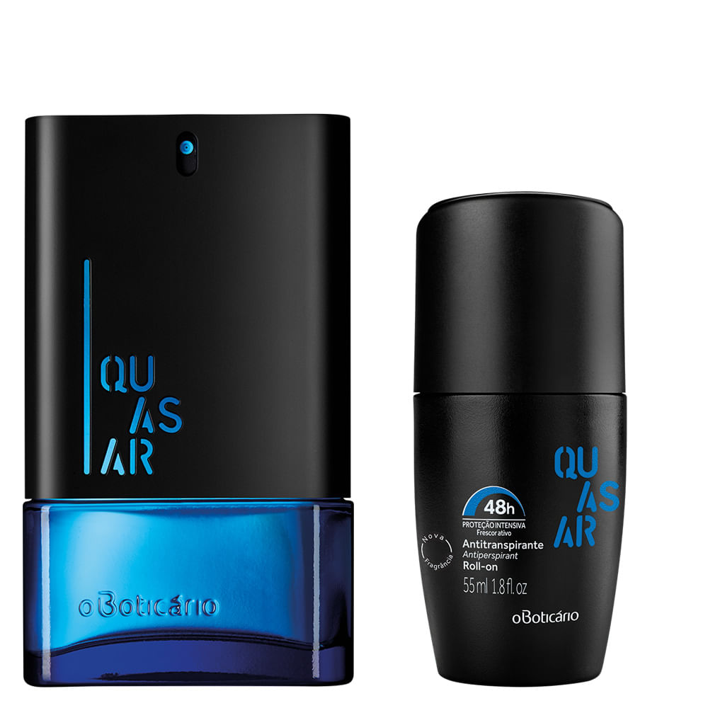 Combo Quasar: desodorante Colônia + Desodorante Roll On