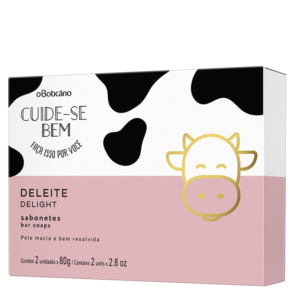 Sabonete Barra Cuide-Se Bem Deleite, 2X80g