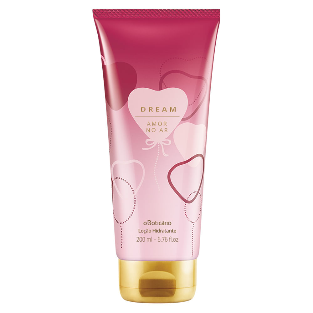Loção Hidratante Desodorante Corporal Dream Amor no Ar, 200ml