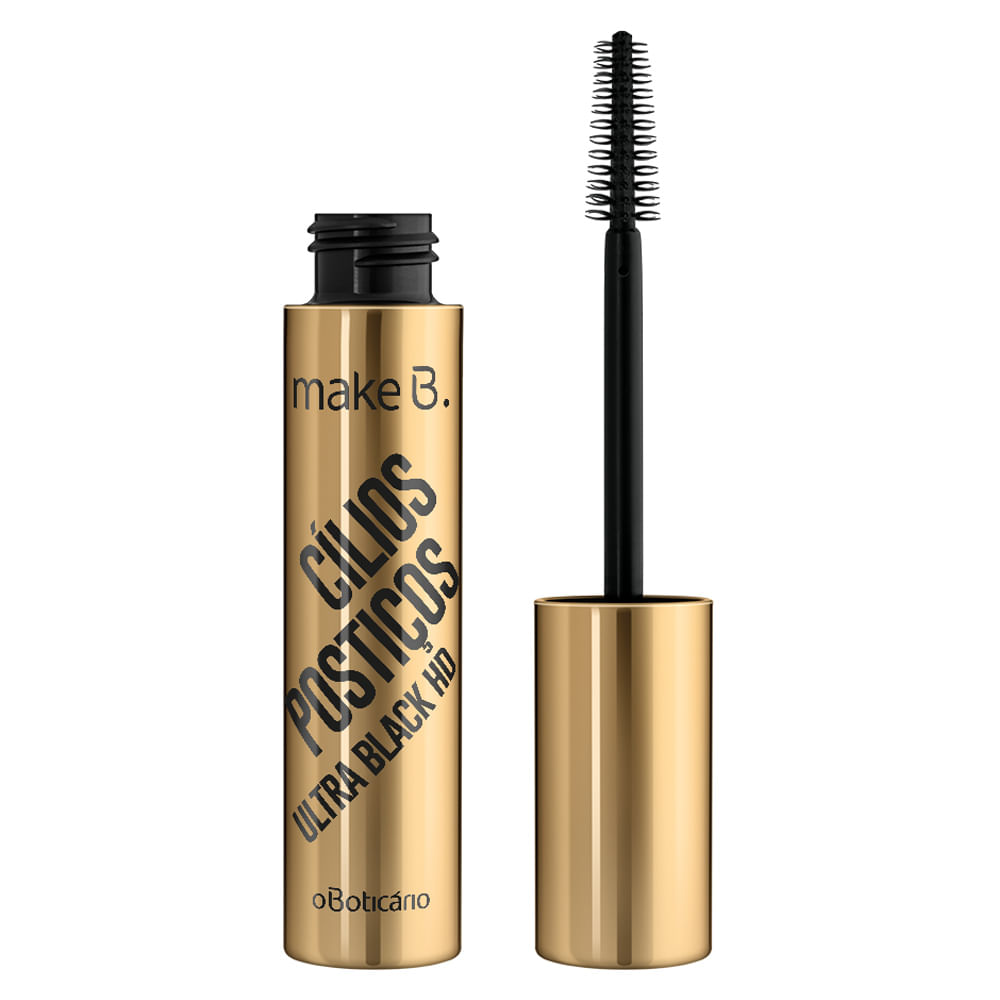 Máscara Cílios Postiços Ultra Black HD 11ml Make B.