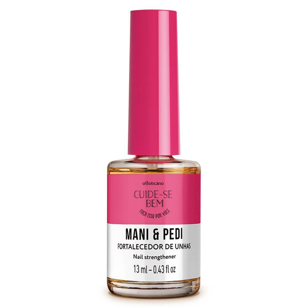 Fortalecedor de Unhas Cuide-se Bem Mani & Pedi, 13ml
