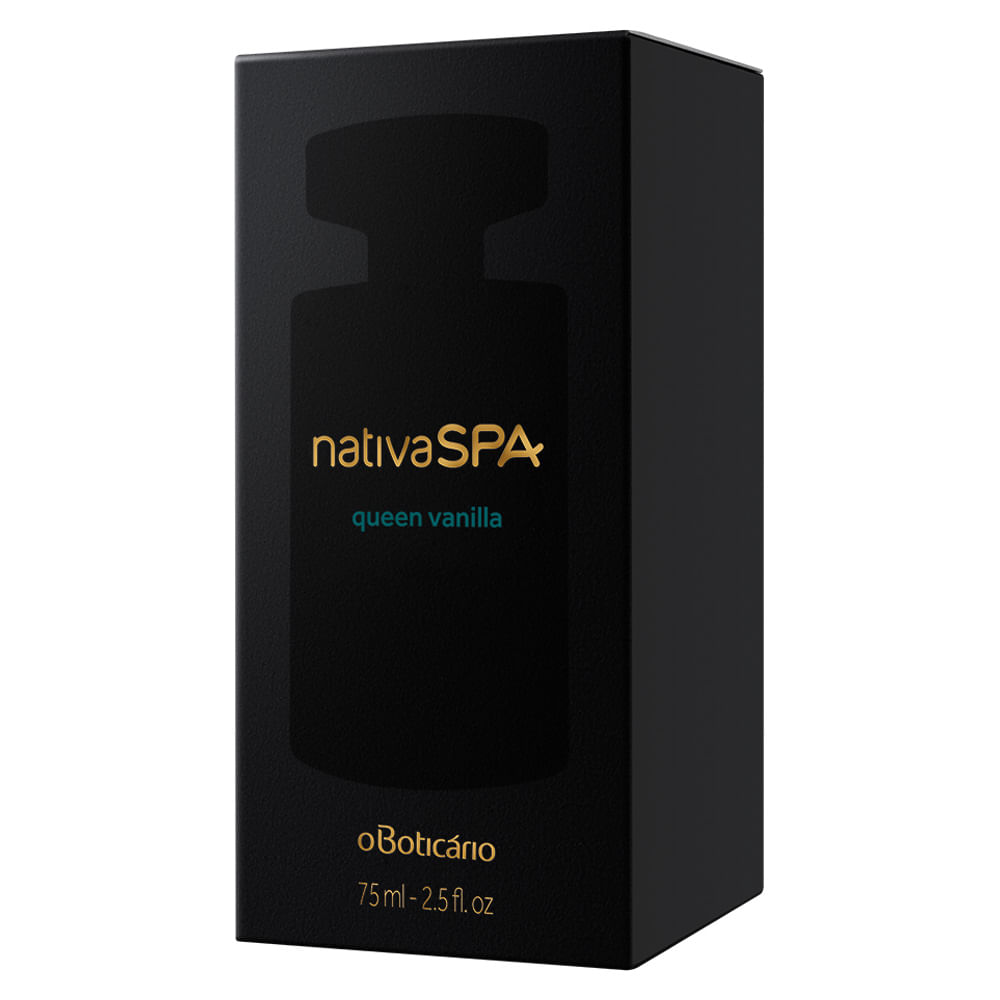 Nativa SPA Queen Vanilla Desodorante Colônia 75ml