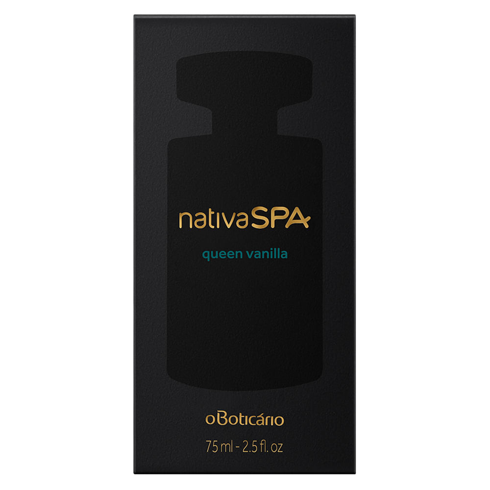 Nativa SPA Queen Vanilla Desodorante Colônia 75ml