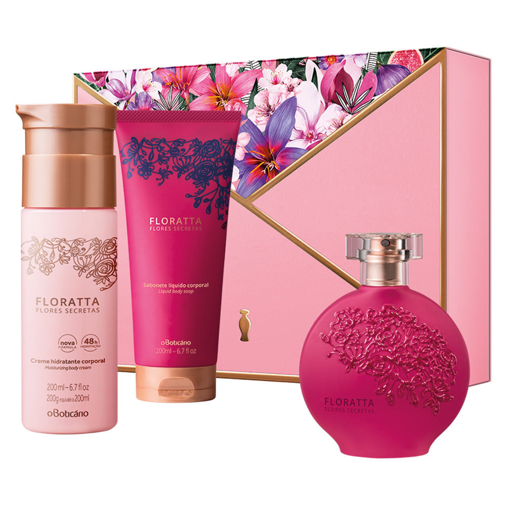 Kit Presente Floratta Flores Secretas