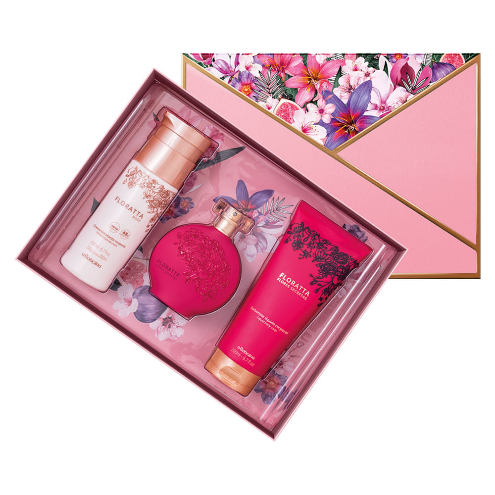 Kit Presente Floratta Flores Secretas
