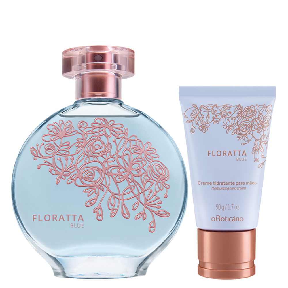 Combo Floratta Blue: Desodorante Colônia + Creme Hidratante Mãos