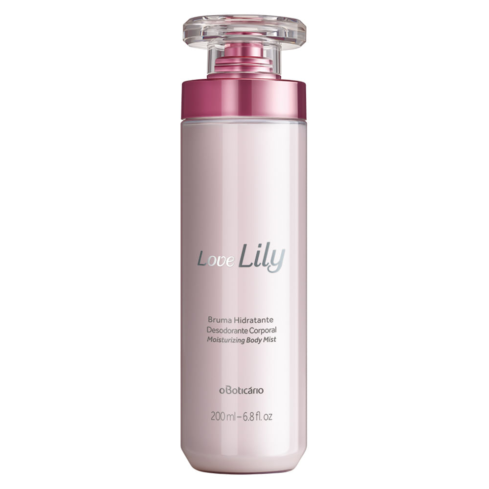 Desodorante Hidratante Corporal Love Lily Bruma, 200ml