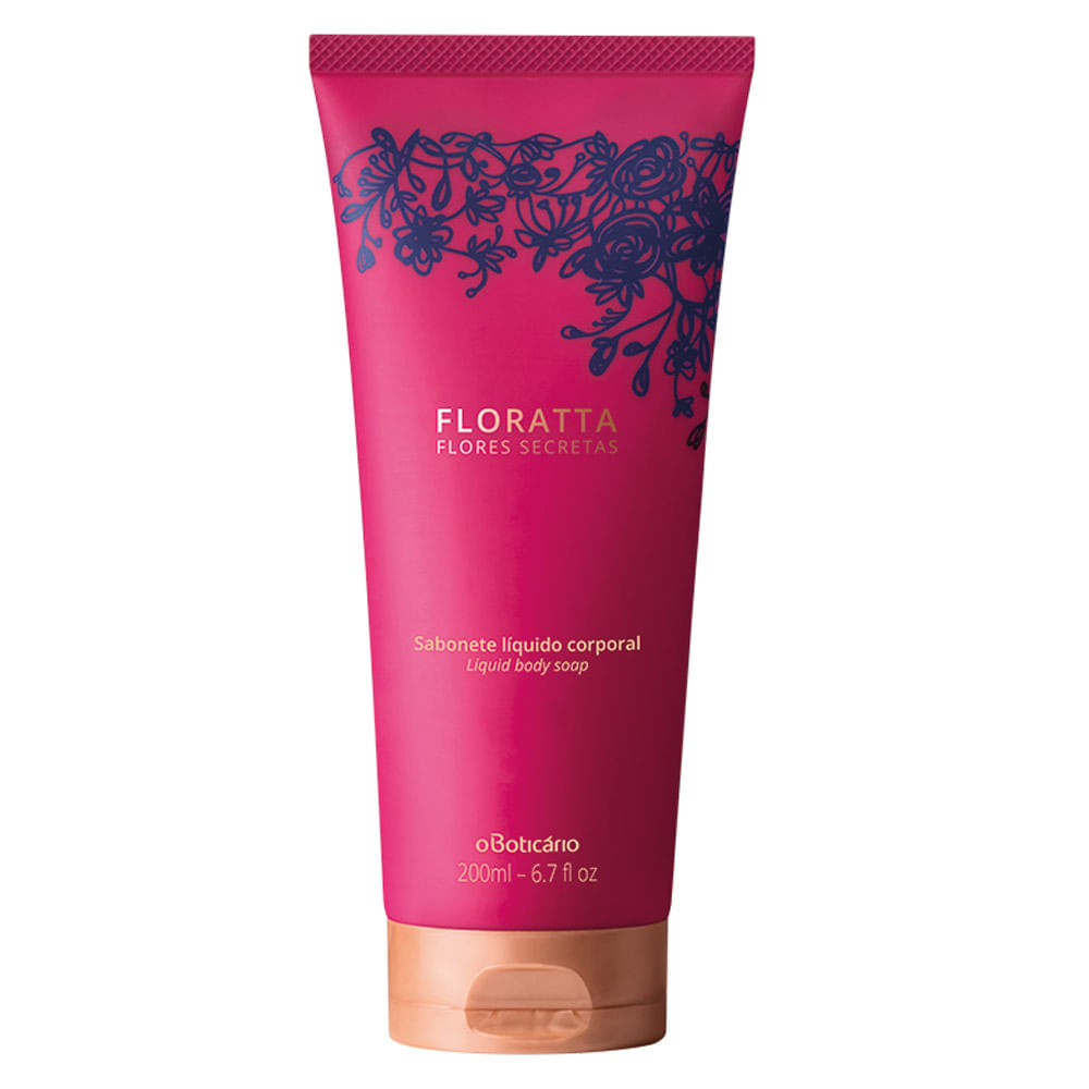 Sabonete Líquido Floratta Flores Secretas, 200ml