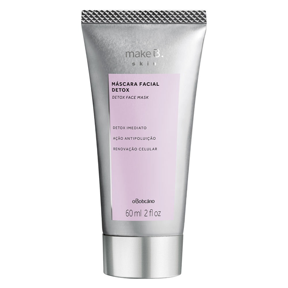 Máscara Facial Detox Make B. Skin, 60ml