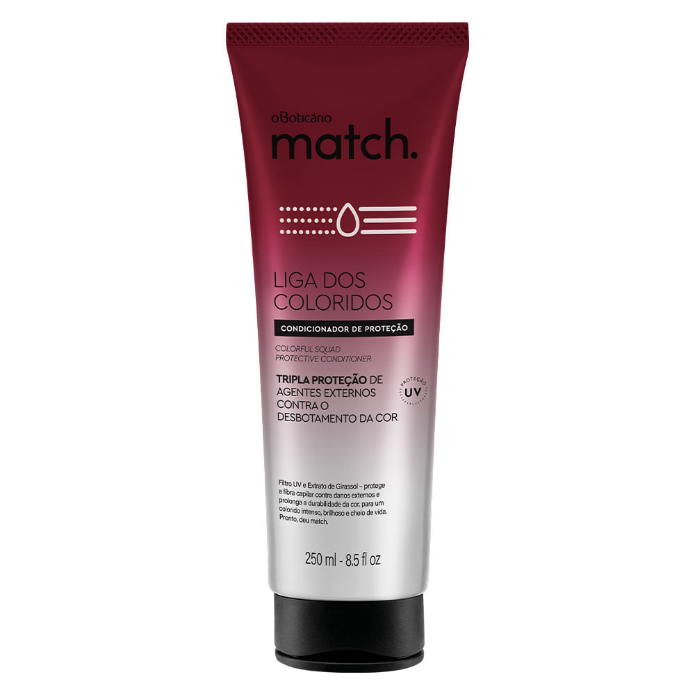 Condicionador Match Liga dos Coloridos, 250ml
