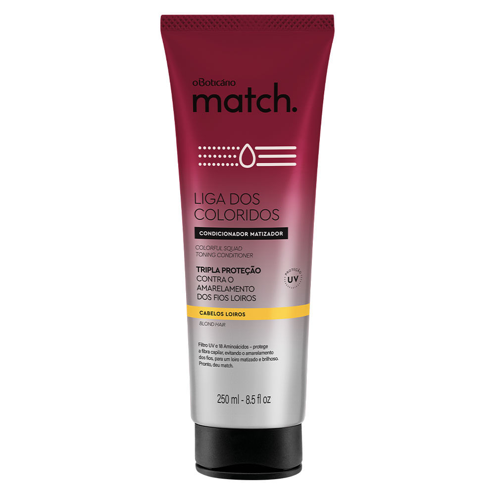 Condicionador Matizador Match Loiros, 250ml