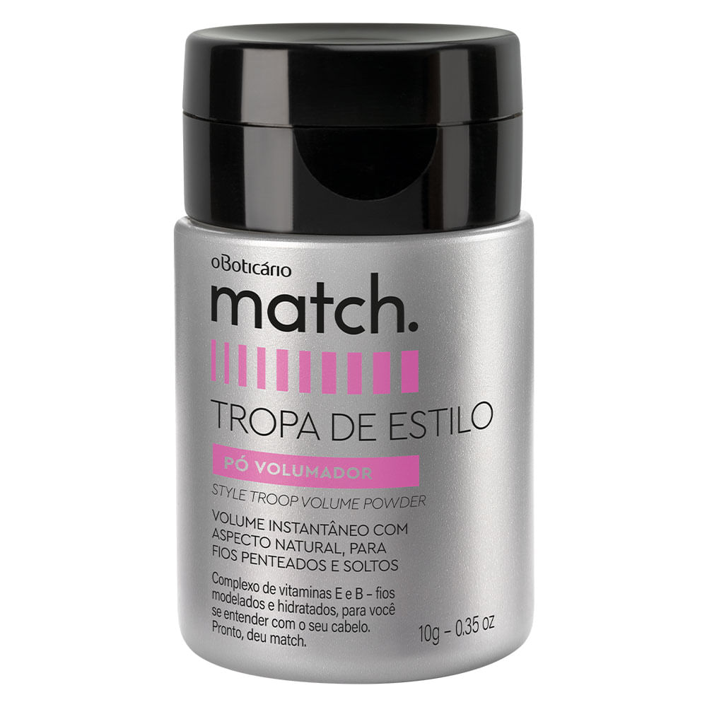 Pó Volumador Match, 10g