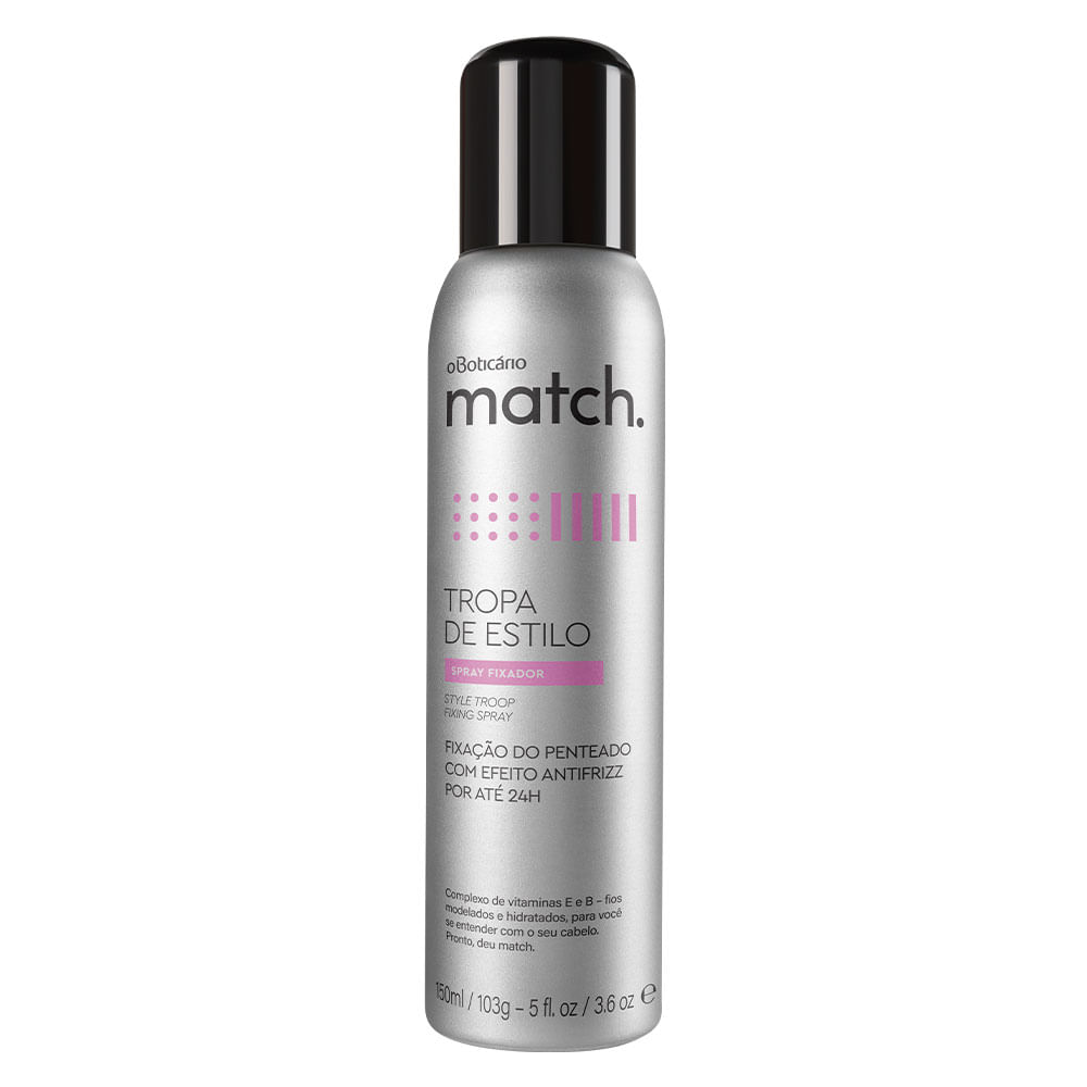 Spray Fixador Capilar Match, 150ml