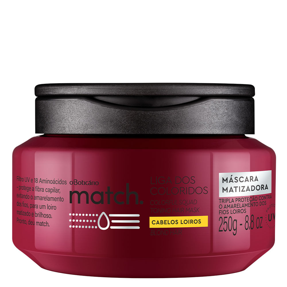Máscara Matizadora Match, 250g