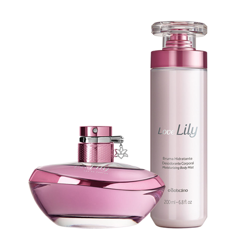 Combo Love Lily: Eau de Parfum + Love Lily Bruma Desodorante Hidratante Corporal