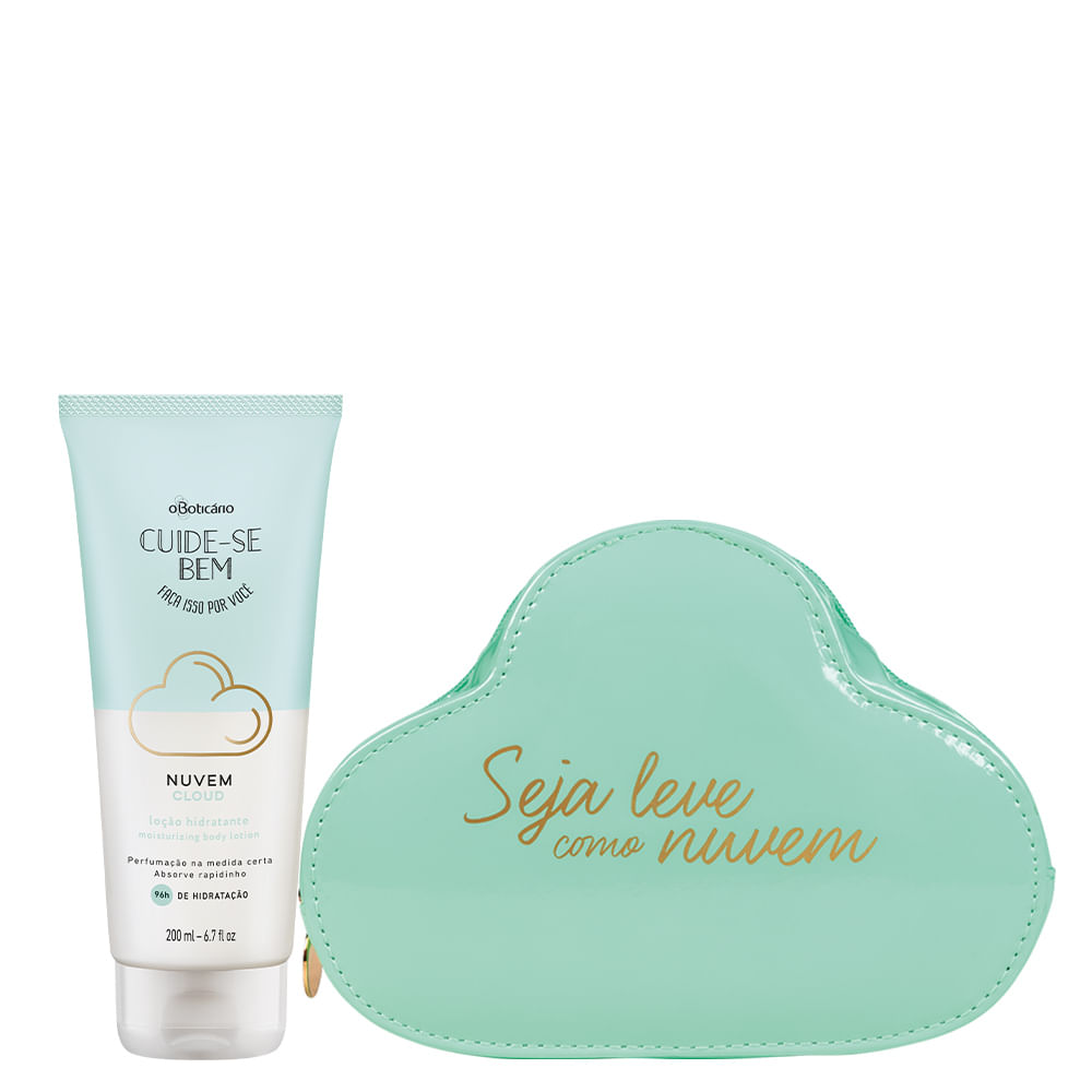 Combo Cuide-se Bem Nuvem: Loção Desodorante Corporal + Nécessaire