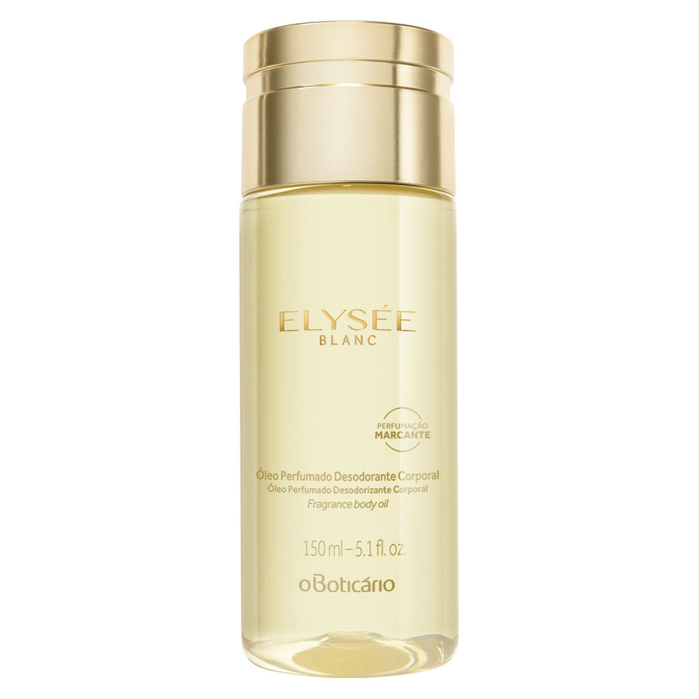 Óleo Desodorante Corporal Perfumado Elysée Blanc, 150ml