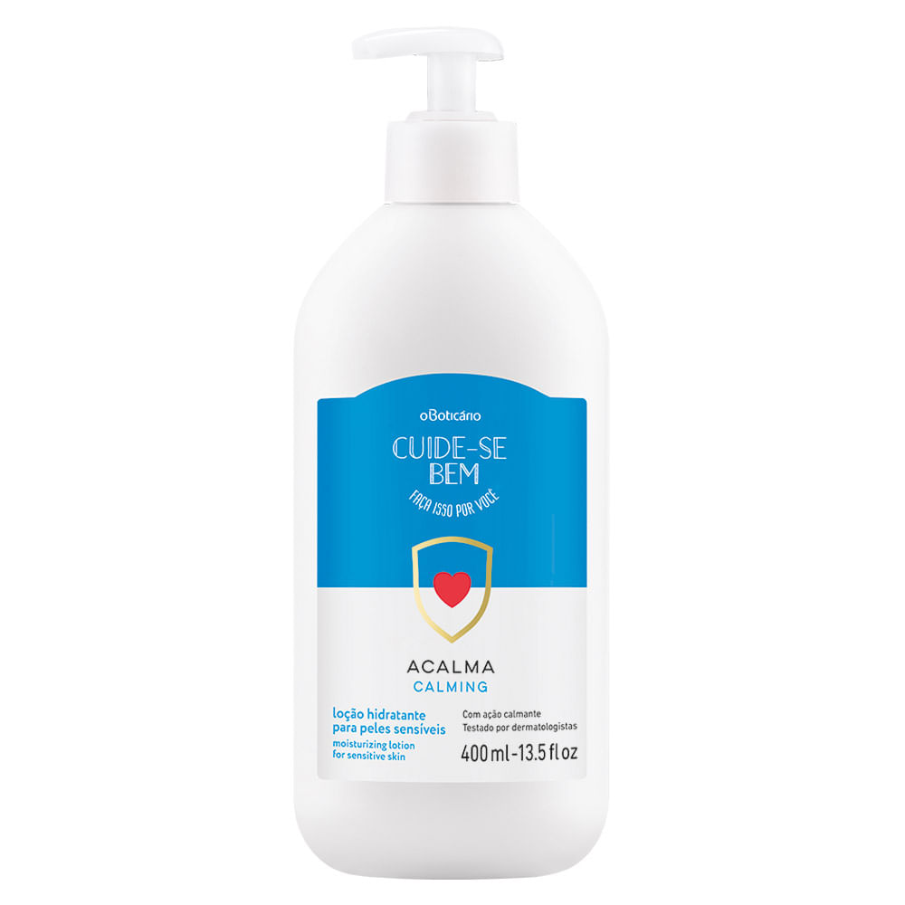 Loção Hidratante Desodorante Corporal Cuide-Se Bem Acalma, 400ml