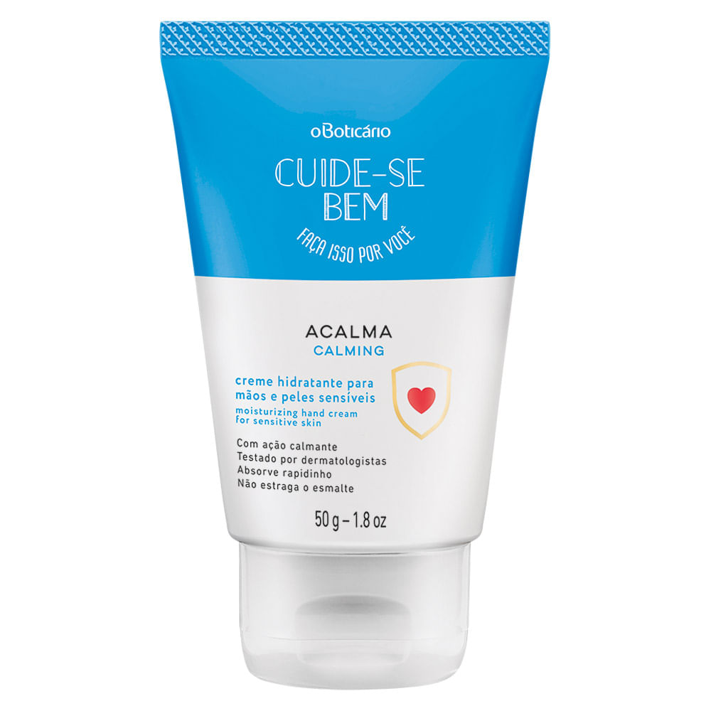 Creme Desodorante Mãos Cuide-se Bem Acalma, 50g