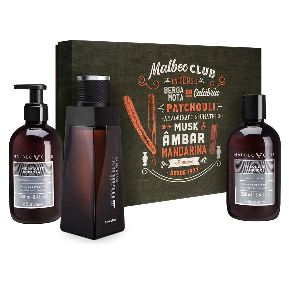 Kit Presente Malbec Club Intenso