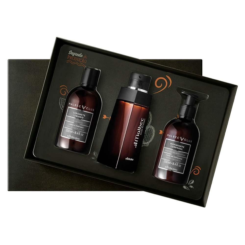 Kit Presente Malbec Club Intenso