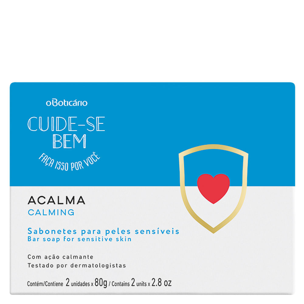 Sabonete Barra Cuide-Se Bem Acalma, 2x80g