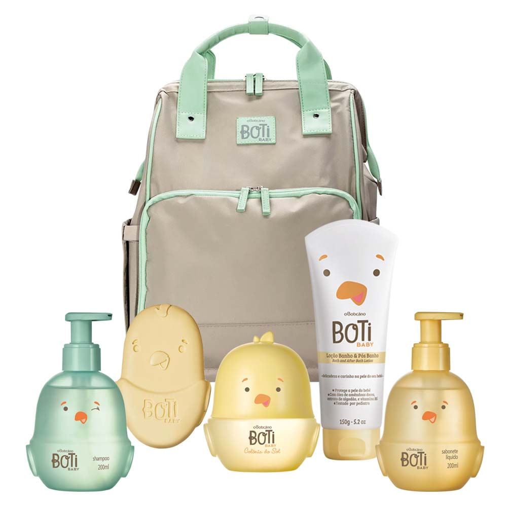 Combo Boti Baby com Mochila
