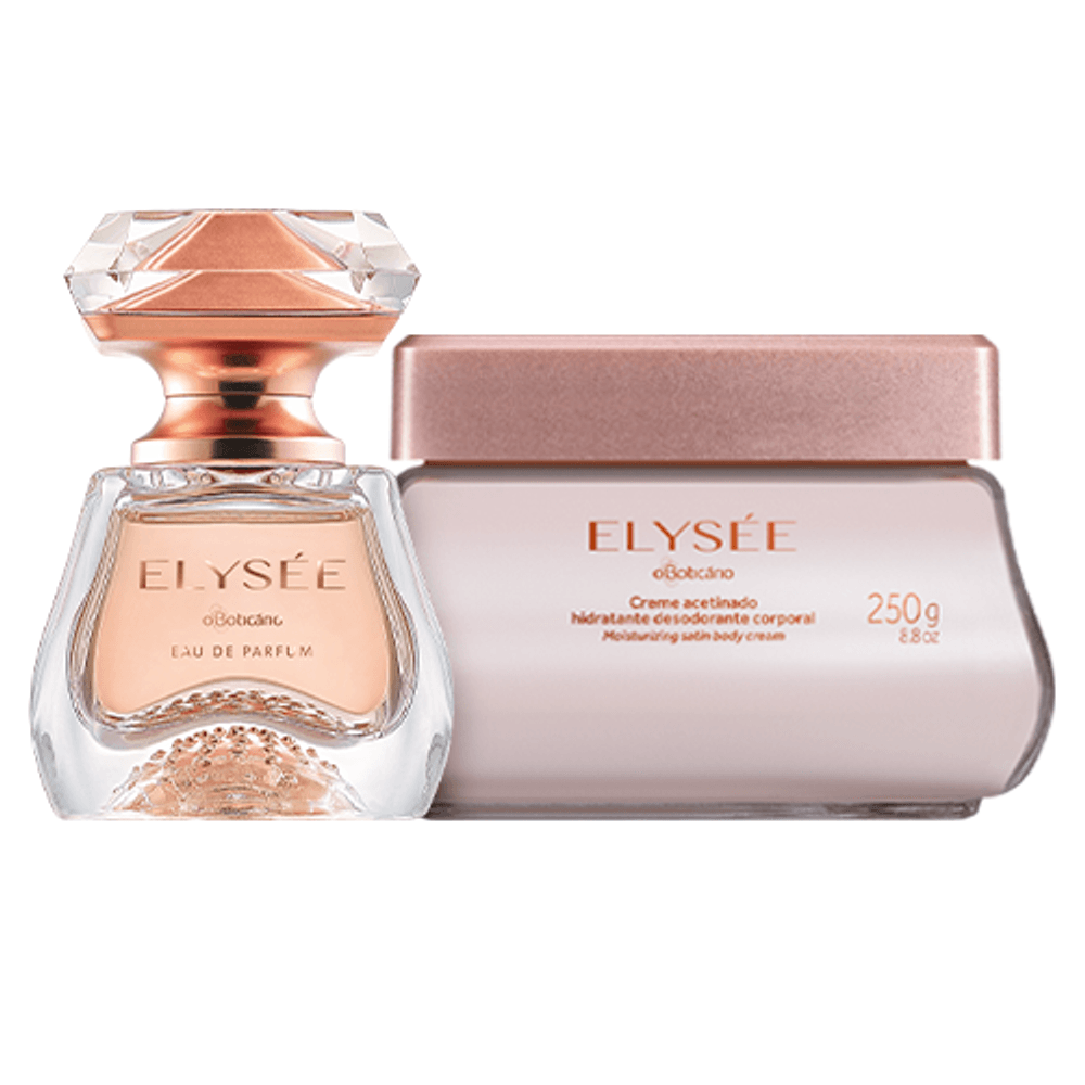 Combo Elysée: Eau de Parfum + Creme Acetinado Hidratante