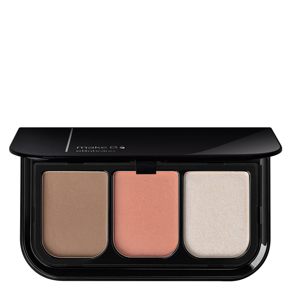 Make B. Hit Paleta Blush Peach, 8g - O Boticário