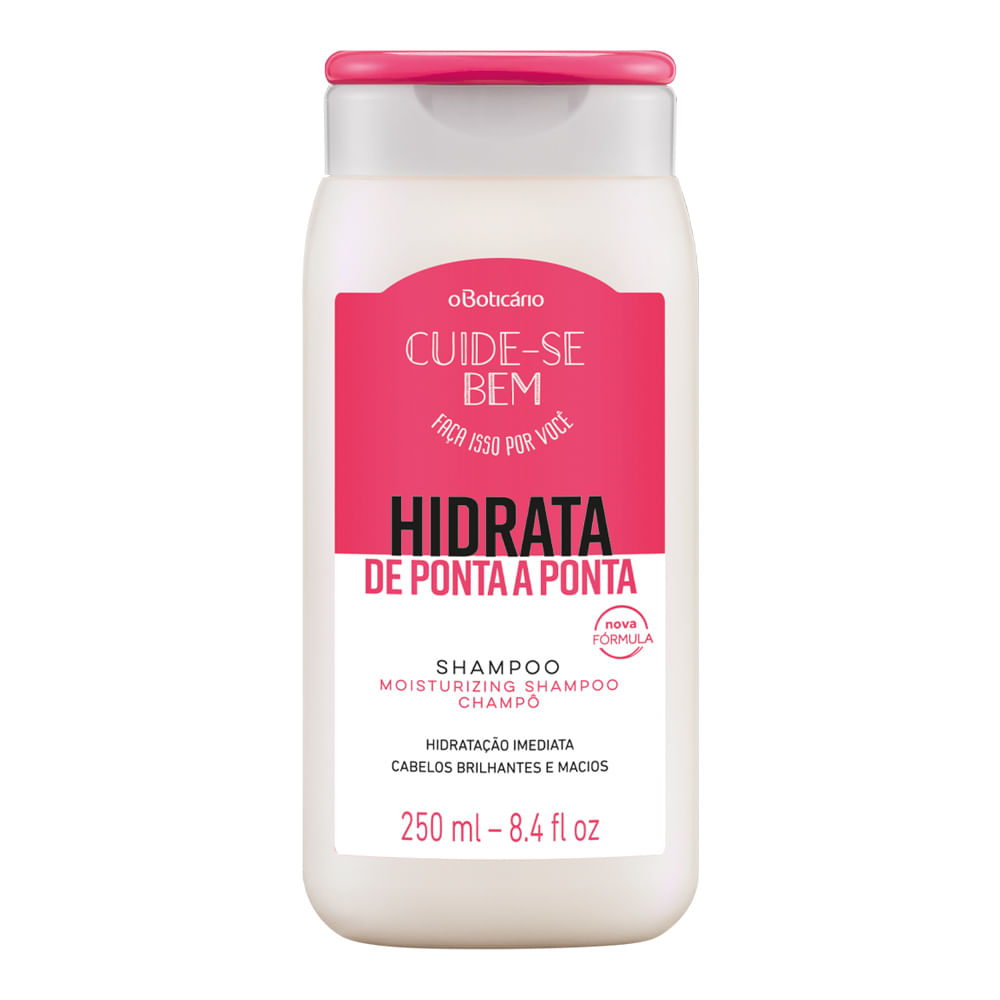 Shampoo Cuide-se Bem Hidrata de Ponta a Ponta 250ml