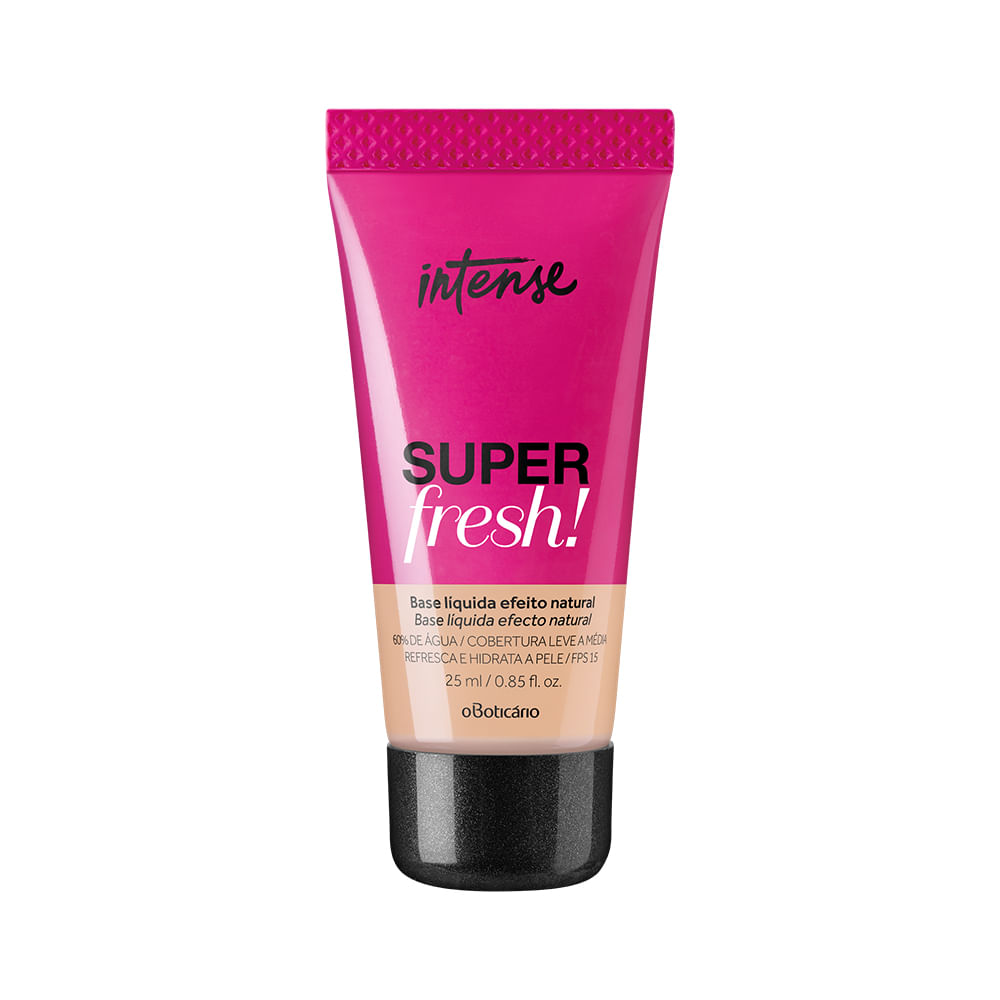 Base Líquida Intense Super Fresh! Claro, 25 ml