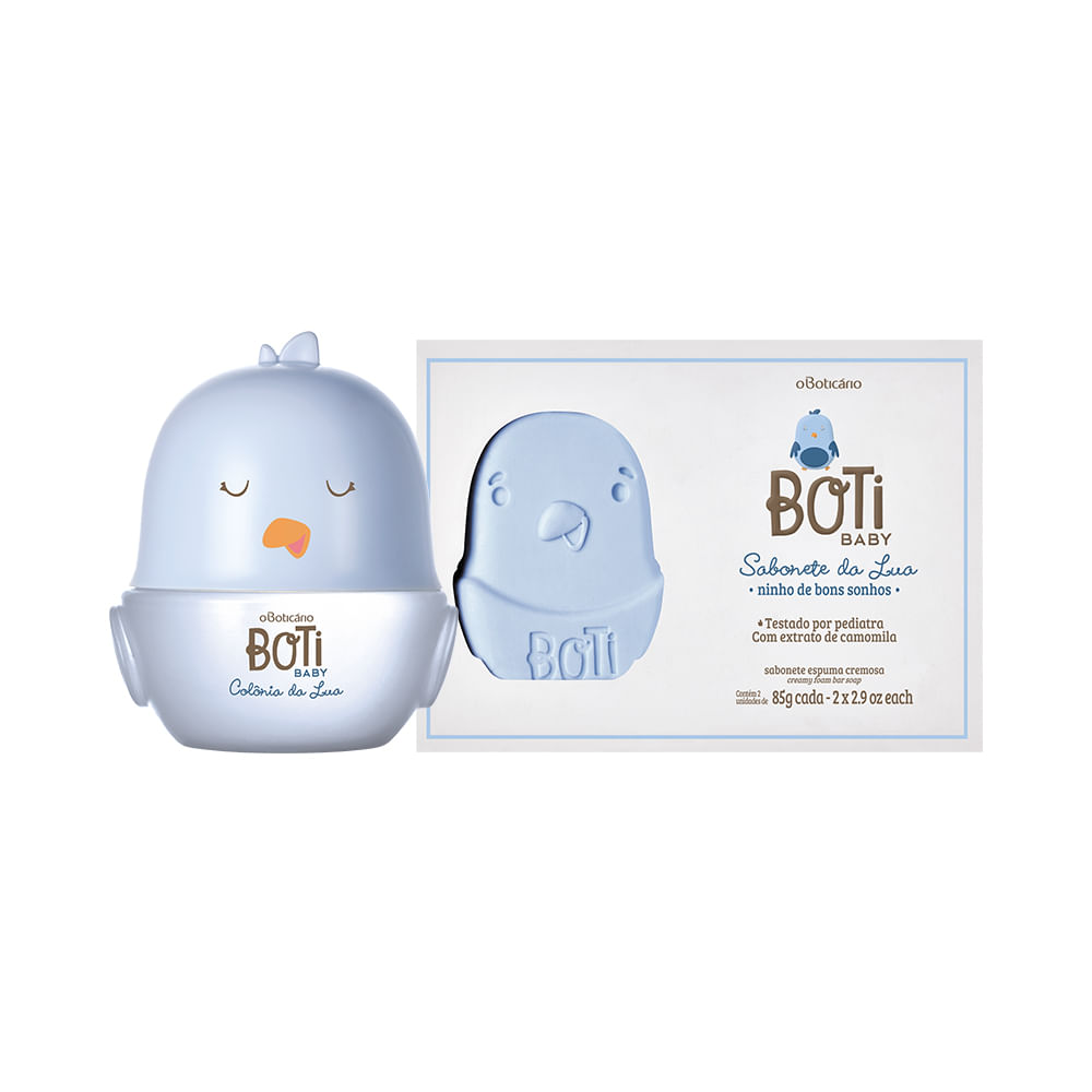 Combo Boti Baby Da Lua: Colônia Da Lua + Sabonete Em Barra